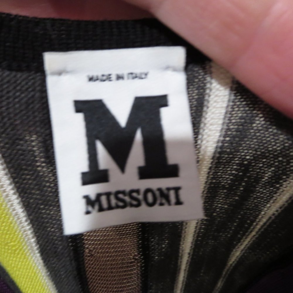 M Missoni Stripe Knit Dress US 6 Made in Italy - Picture 4 of 8